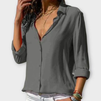 Elara - Blusa de Chiffon