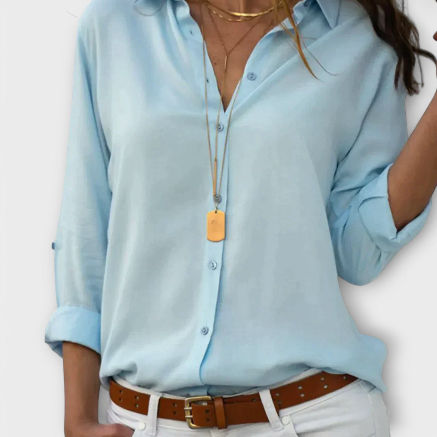 Elara - Blusa de Chiffon