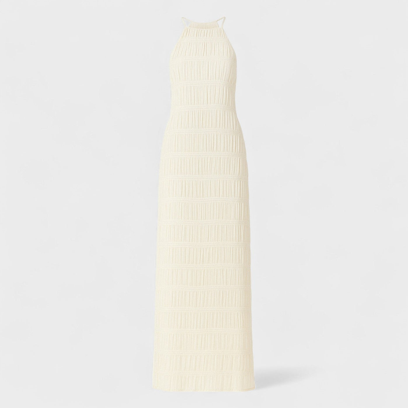 ADELINE - VESTIDO LARGO CON CUELLO HALTER