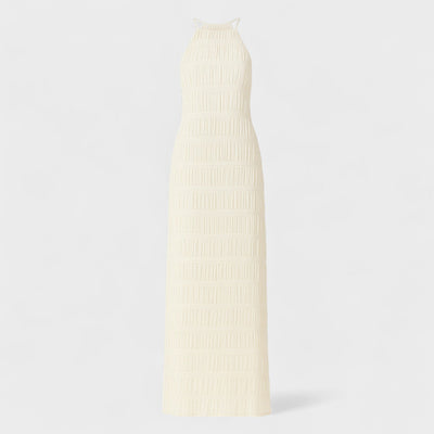 ADELINE - VESTIDO LARGO CON CUELLO HALTER