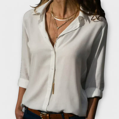 Elara - Blusa de Chiffon