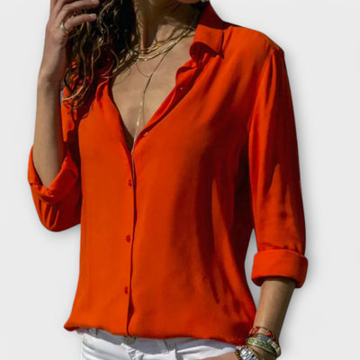 Elara - Blusa de Chiffon