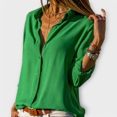 Elara - Blusa de Chiffon