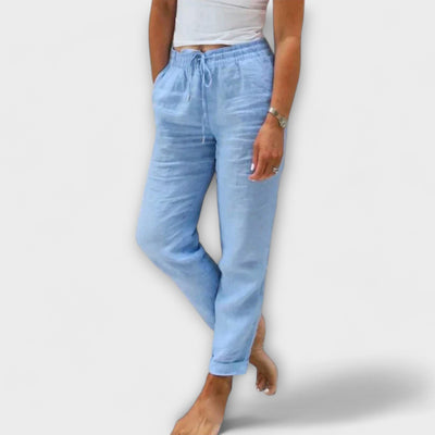 Stacy – Pantalón de lino ligero