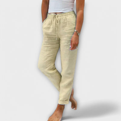 Stacy – Pantalón de lino ligero