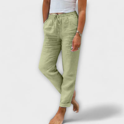 Stacy – Pantalón de lino ligero