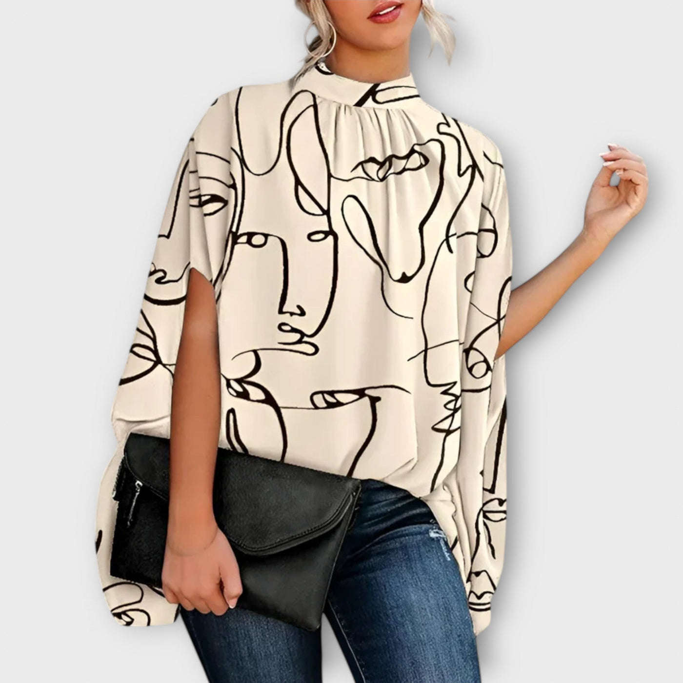 Jacqueline - Blusa Versátil para la Noche