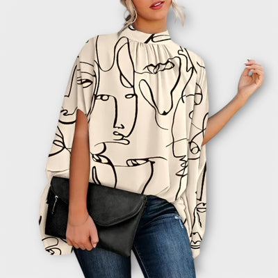 Jacqueline - Blusa Versátil para la Noche