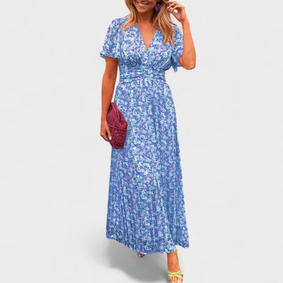 Sandra | Maxi vestido elegante con escote en V