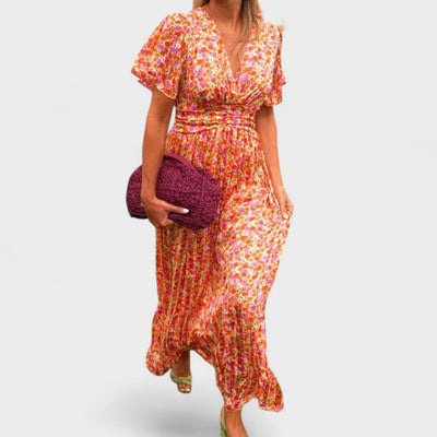 Sandra | Maxi vestido elegante con escote en V